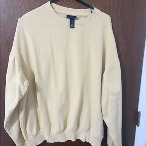 H&M Men's yellow Crewneck Sweater